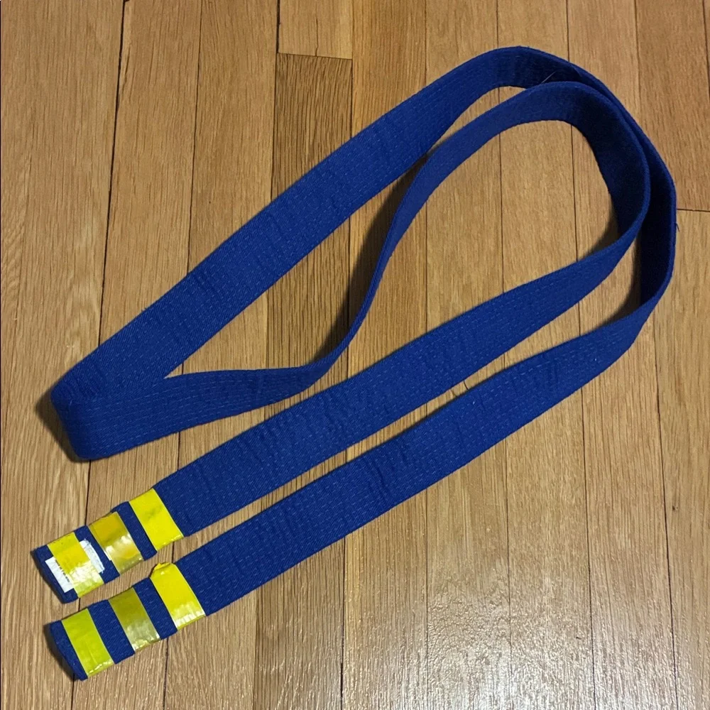 Blue Martial Arts Belt